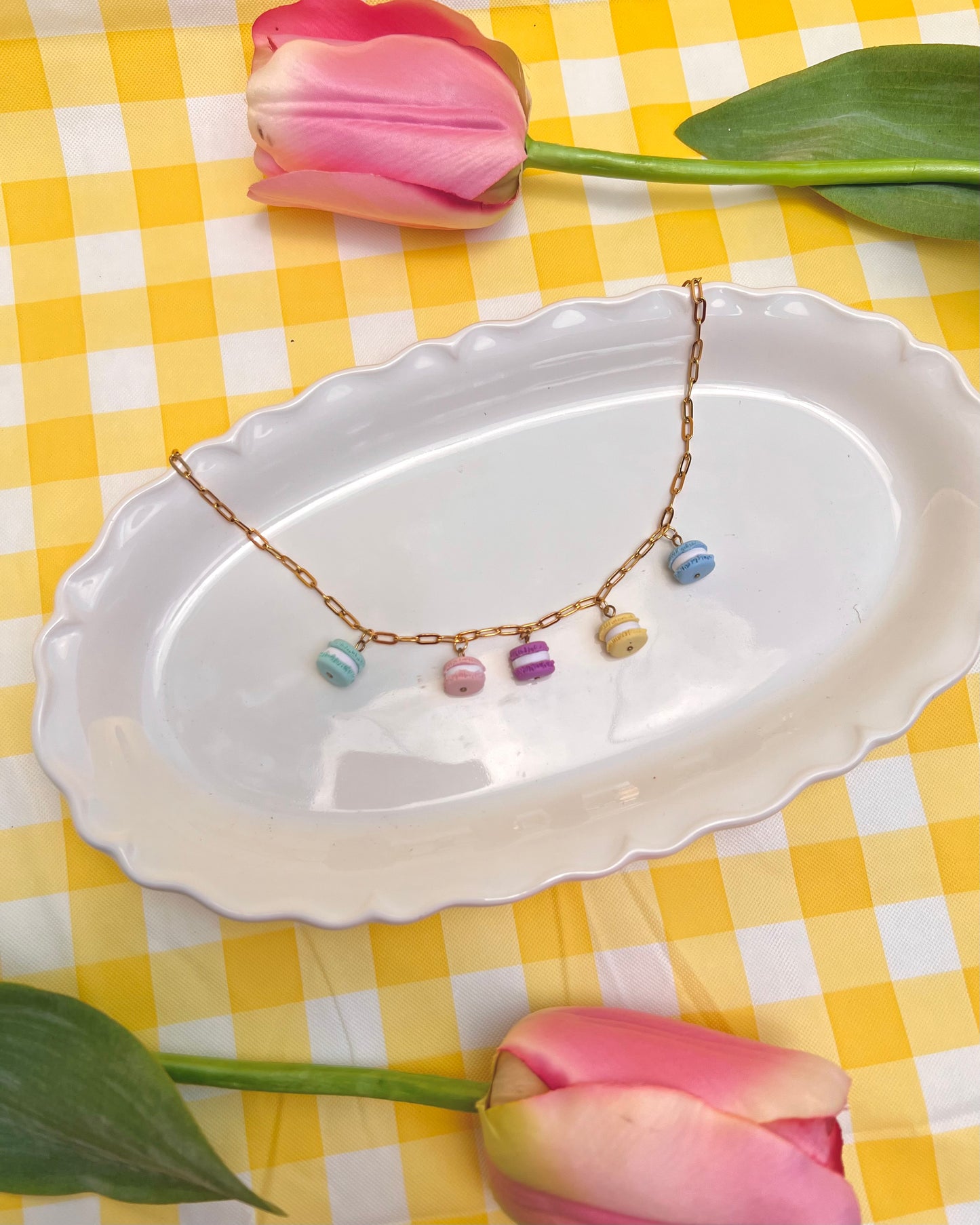Macarons necklace
