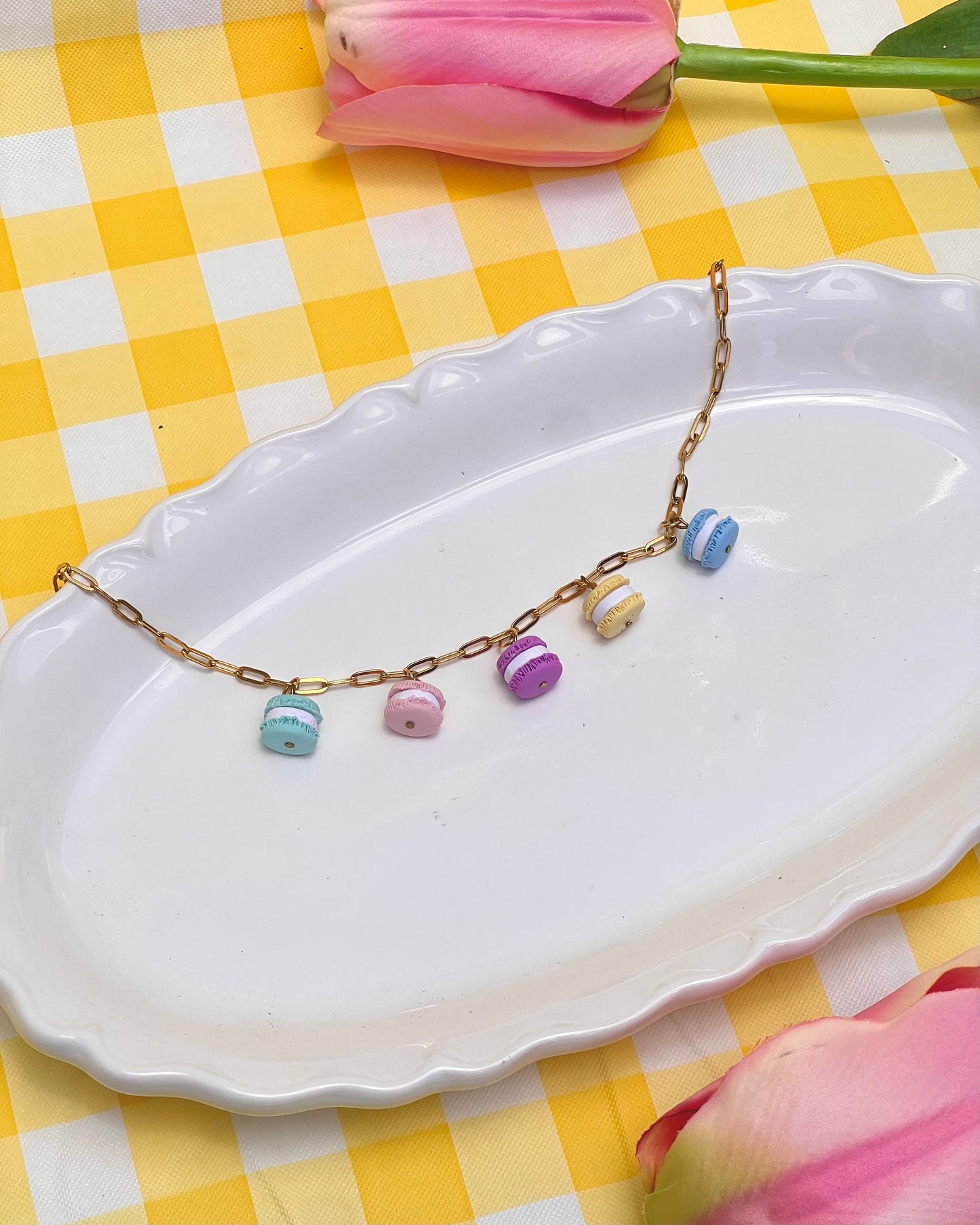 Macarons necklace