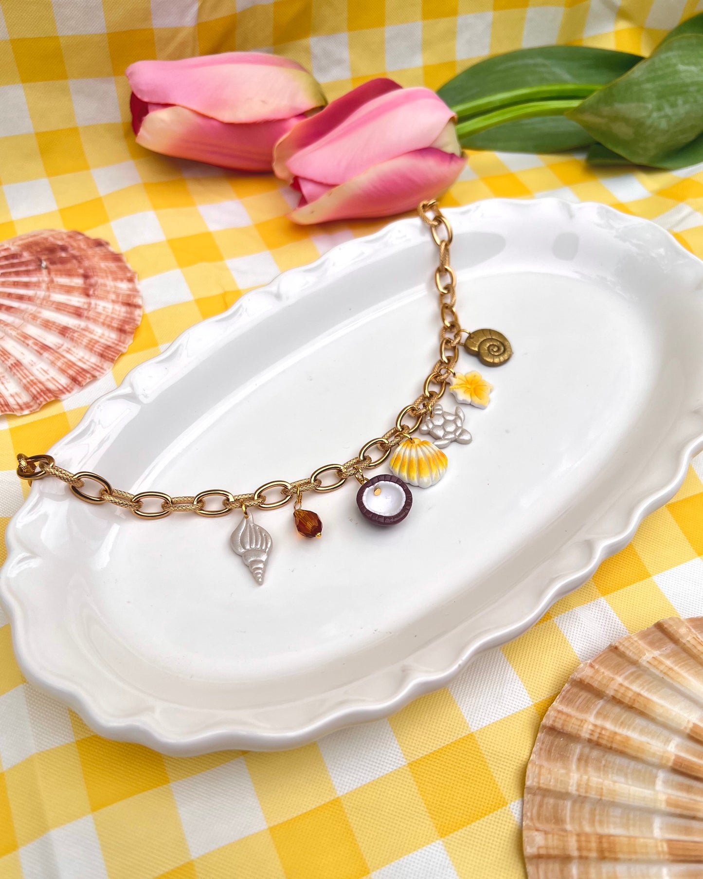 Sunny summer necklace