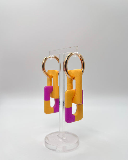 Sunset pop earrings
