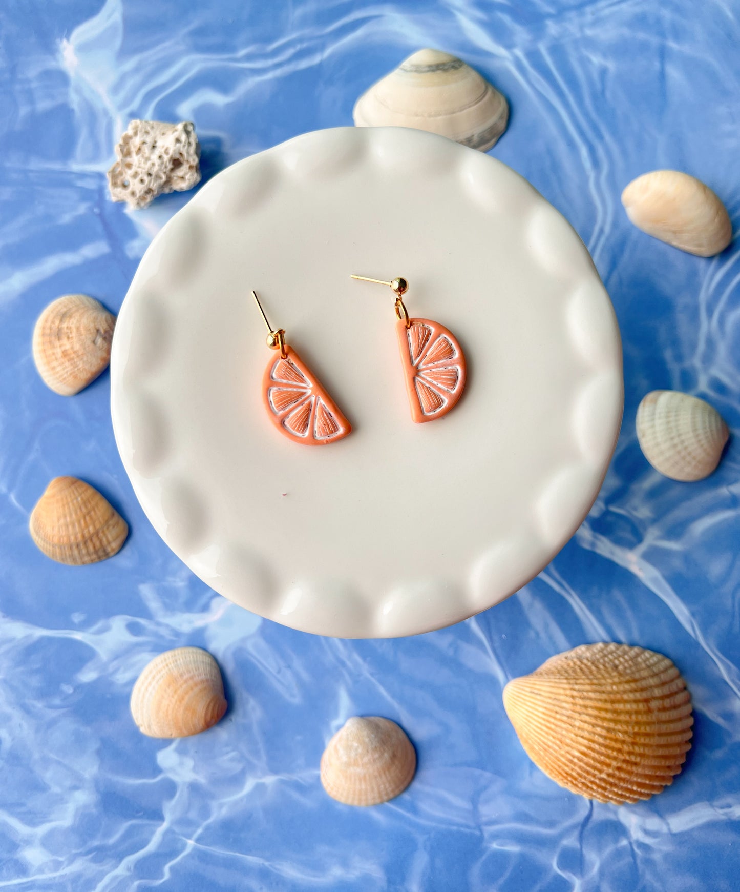 Cut me a slice earrings