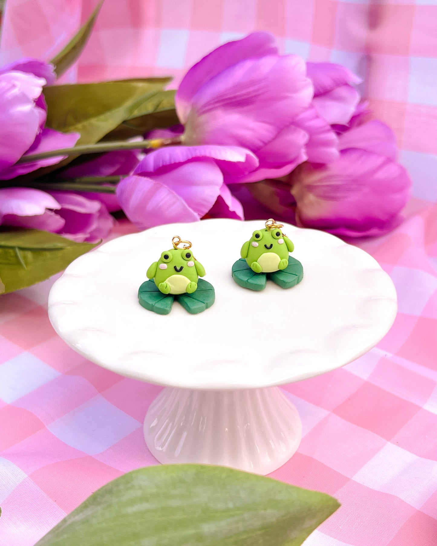 Froggy earrings