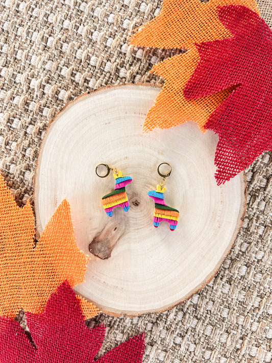 Piñata earrings