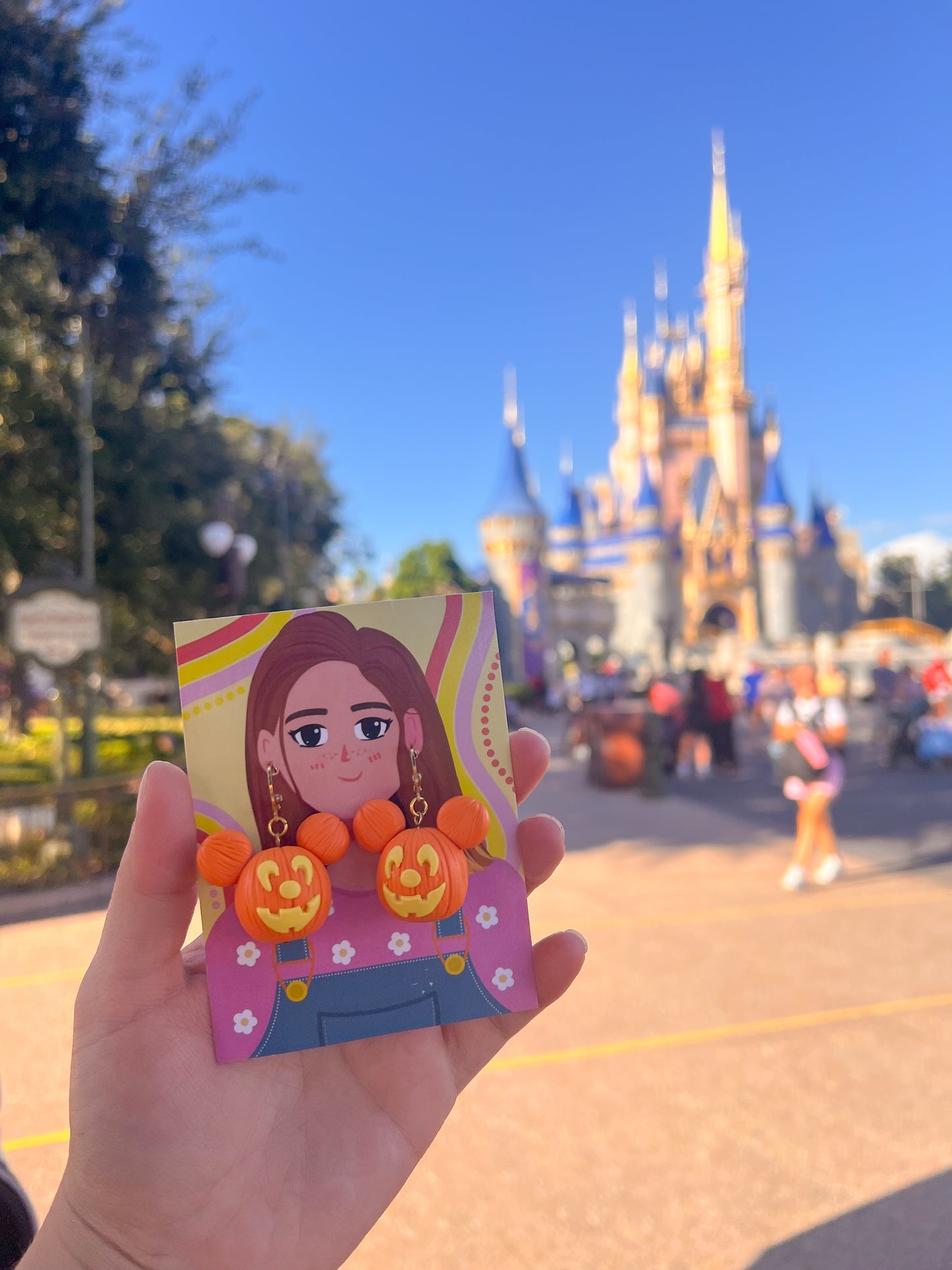 Magical Halloween earrings