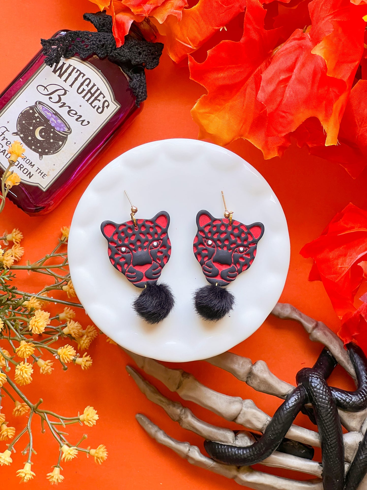 Wild Halloween Earrings