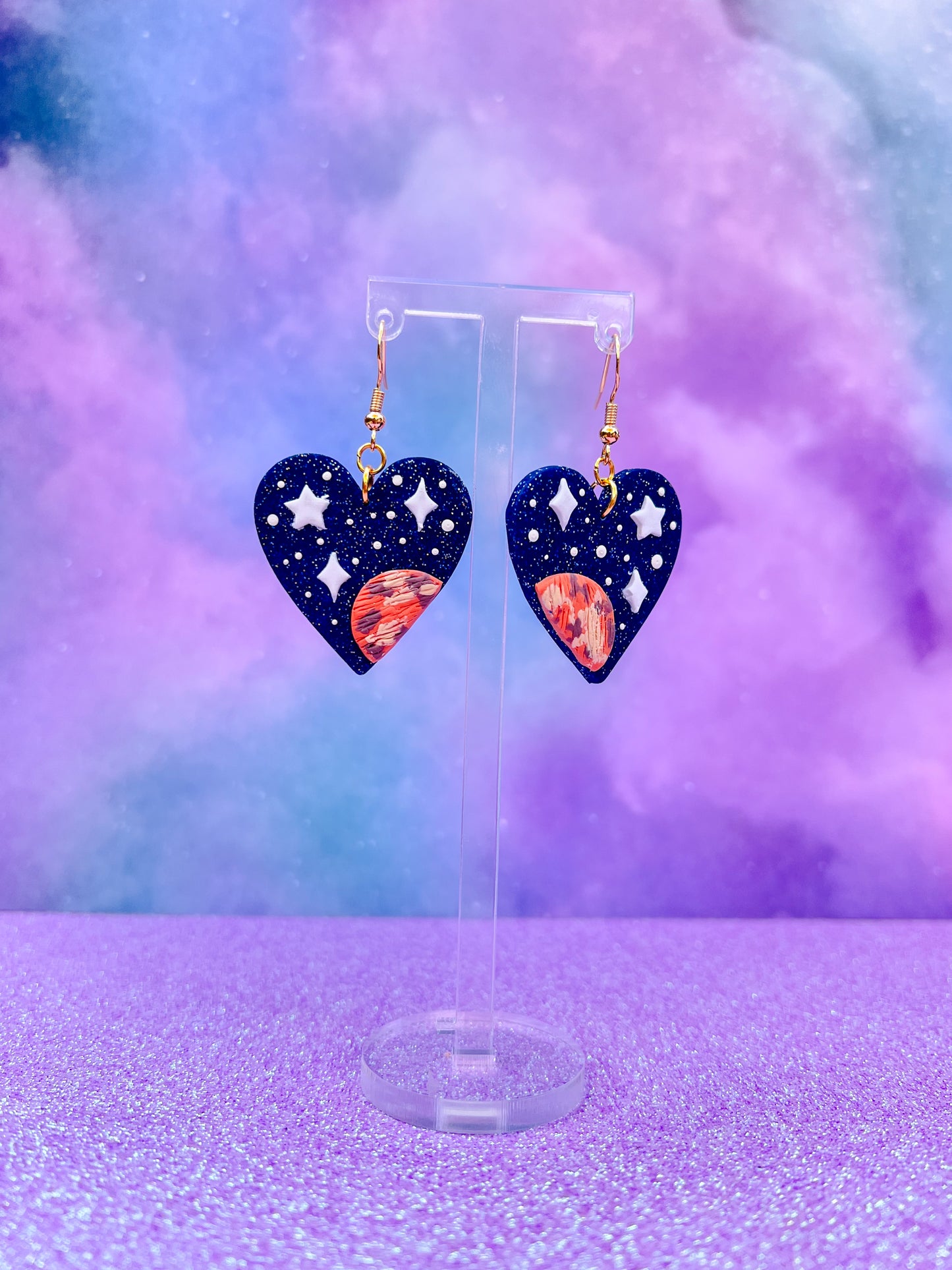 Into the galaxy earrings