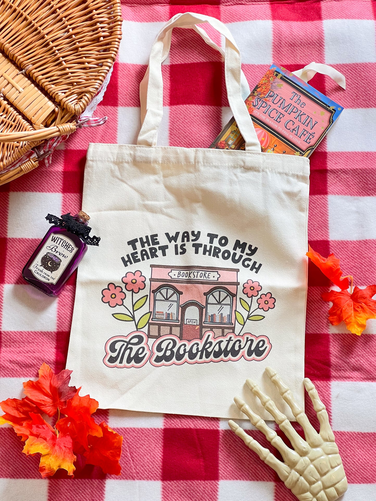 The bookstore tote bag