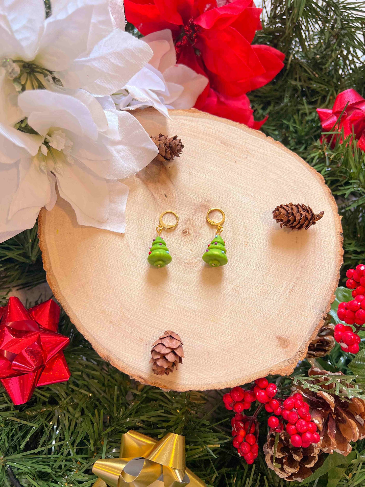 Sweet tree earrings