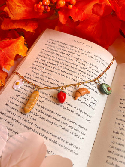 Breakfast is ready necklace