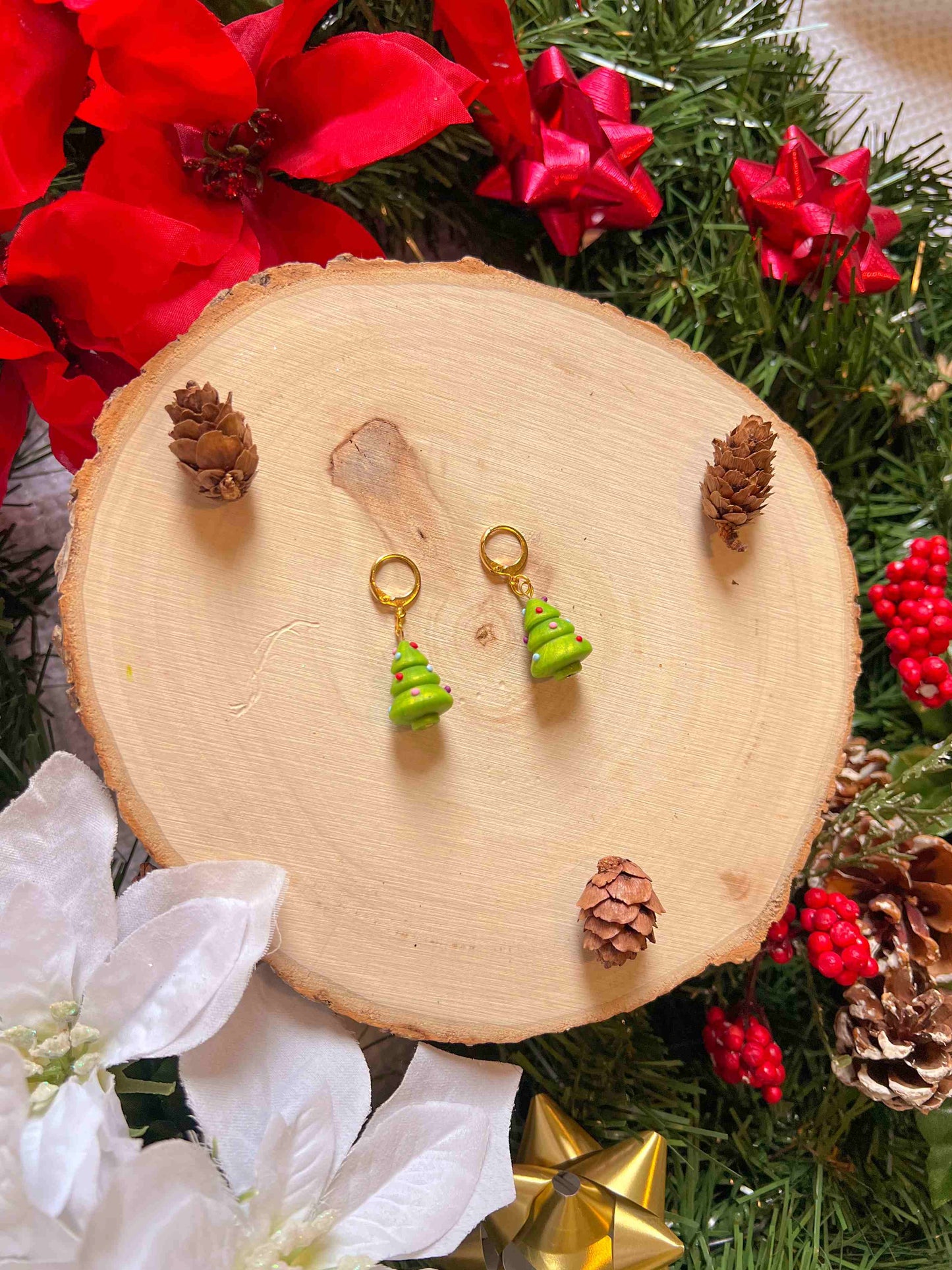 Sweet tree earrings